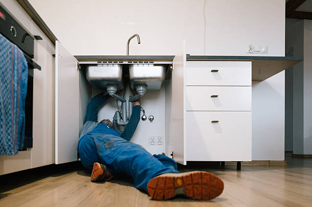 Professional Drain Cleaning technician working in Chester Heights, PA